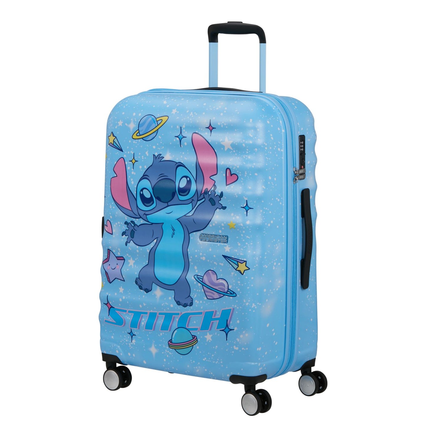 American Tourister Wavebreaker Disney Spinner 67 cm - 64 liter - 67x47x26 cm - stitch universe