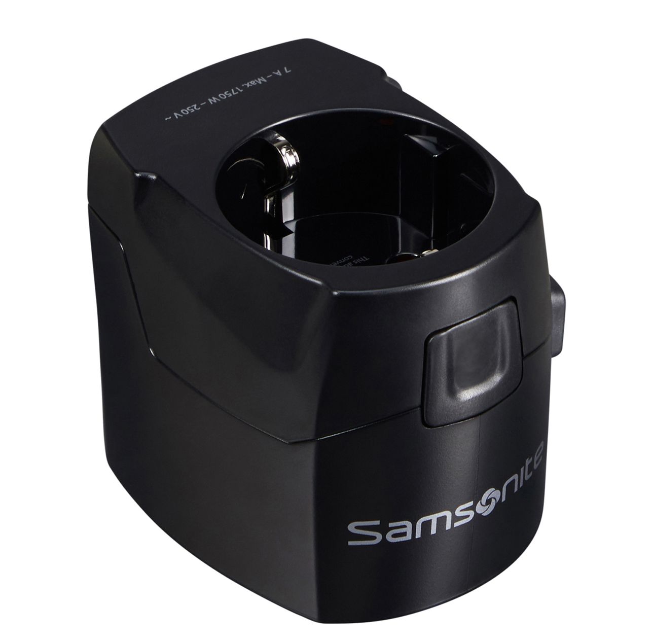 Samsonite TA Revolution World Adaptor Pro 3-P+Usb black
