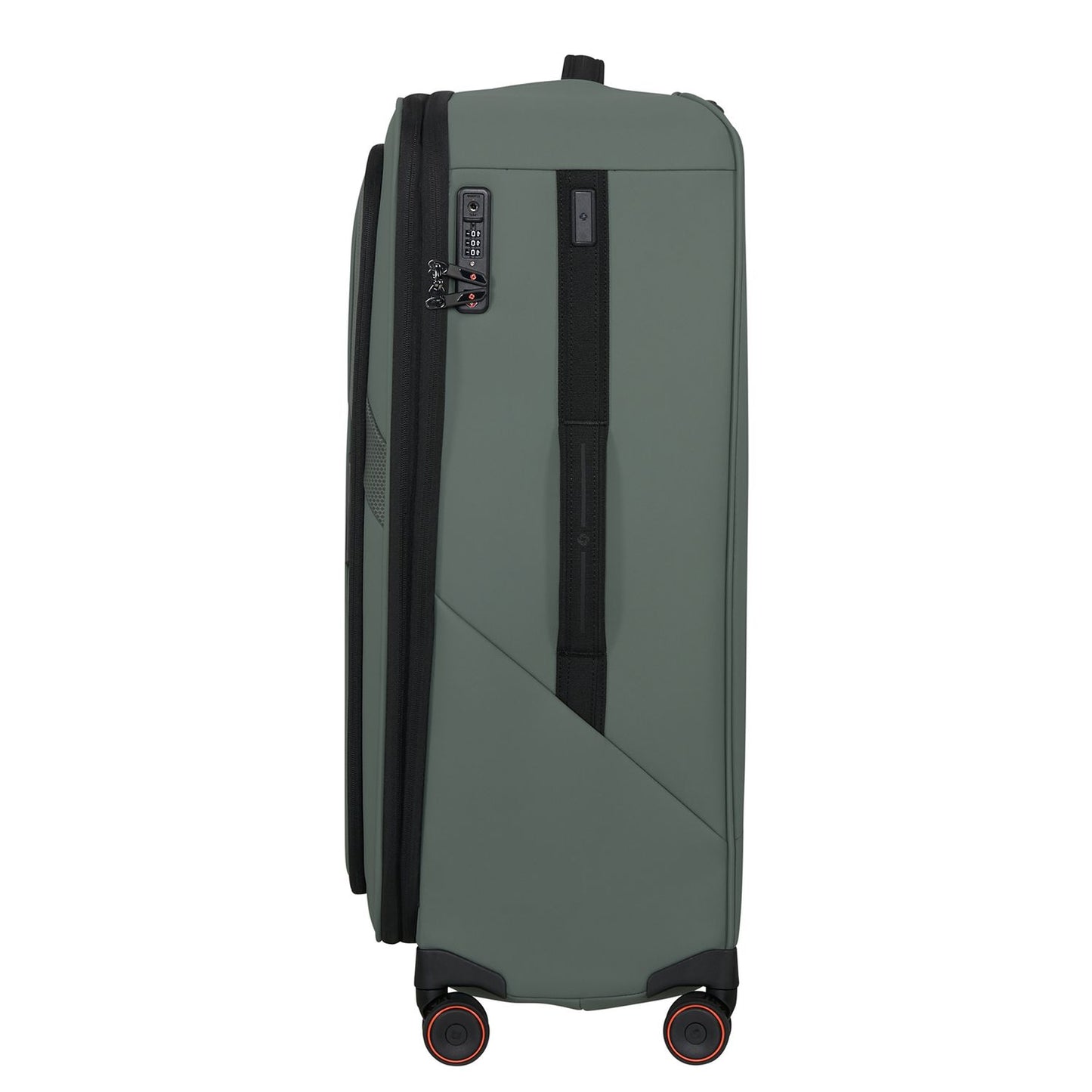 Samsonite Glazed Spinner 78 cm - Uitbreidbaar 125/141 liter - 78x48x32/35 cm - sage green