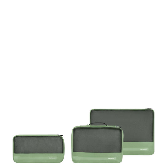 Samsonite TA Revolution Set Of 3 Packing Cubes sage