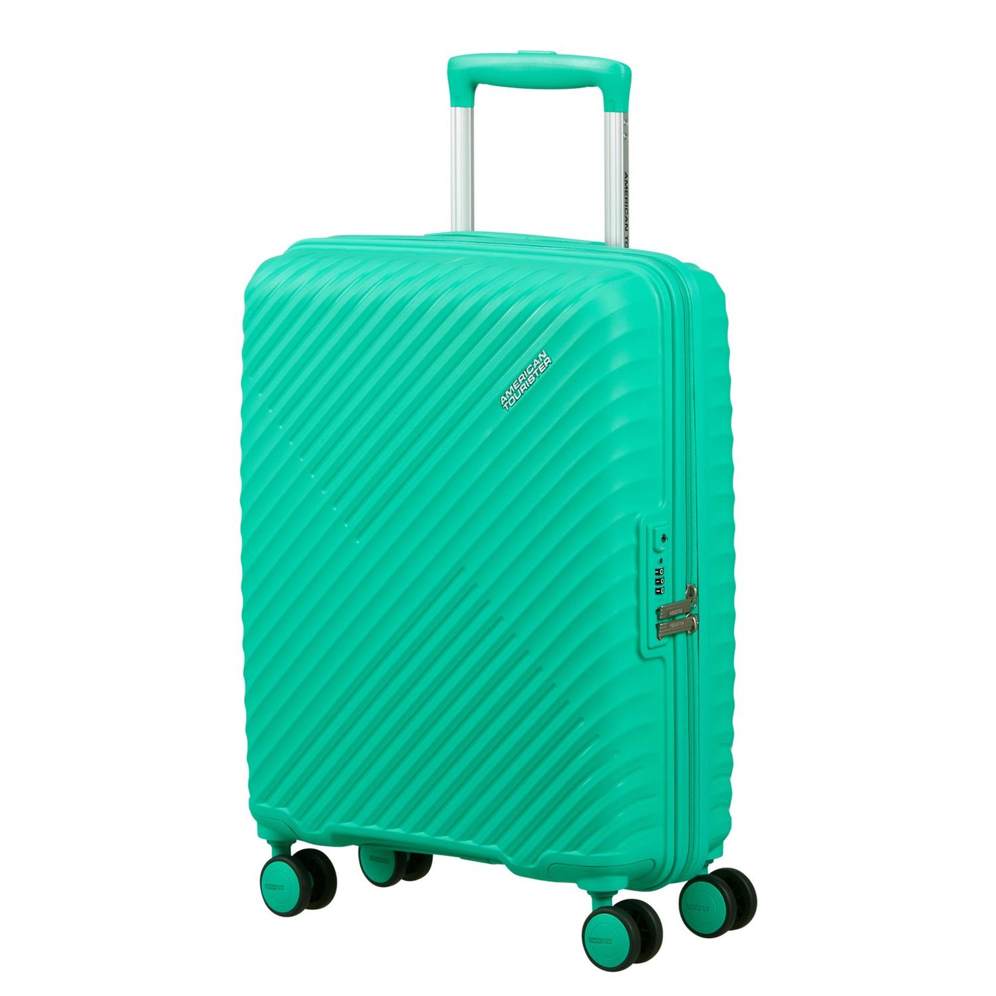 American Tourister Diablast Handbagage Spinner 55 cm - 35 liter - 55x40x20 cm - cyber aqua