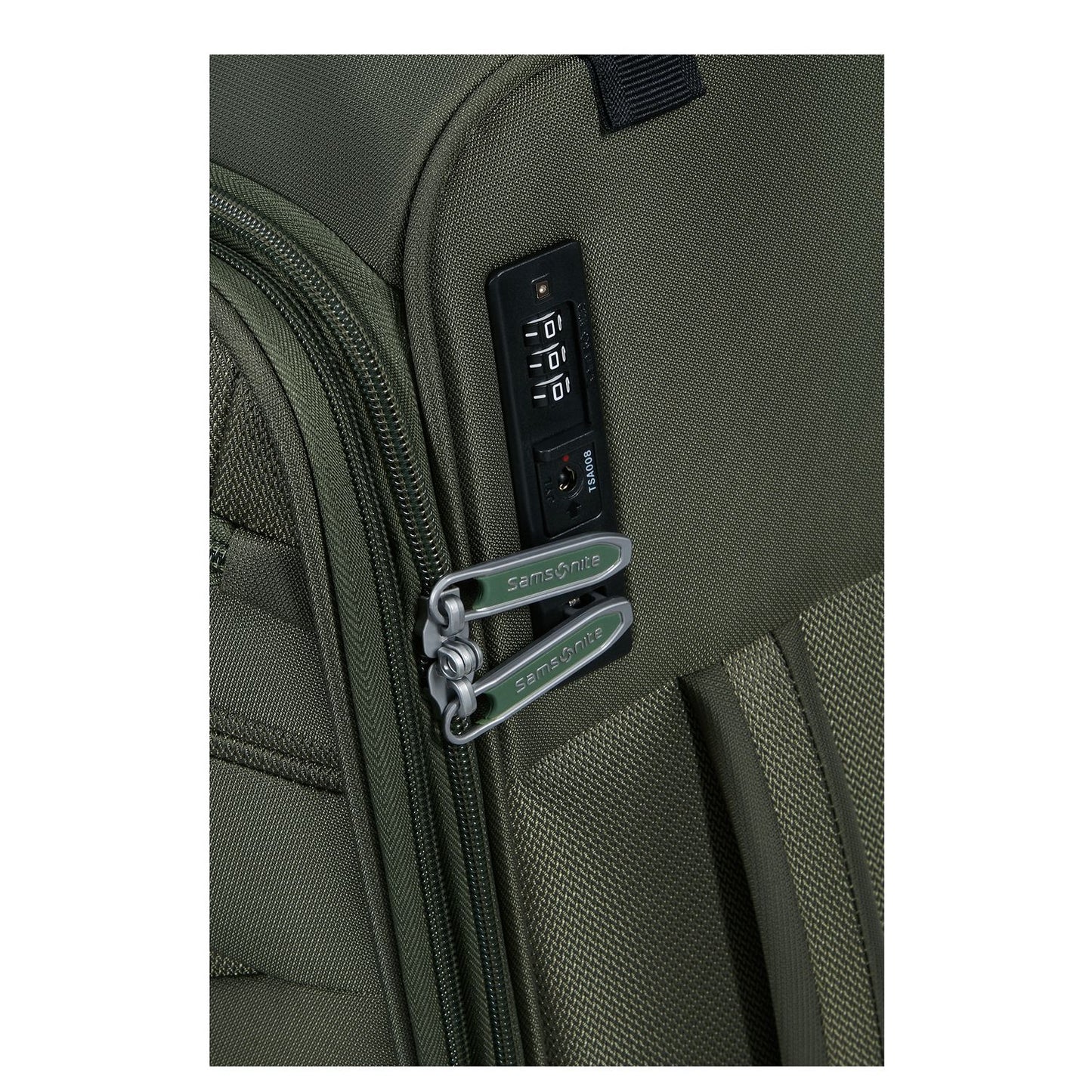 Samsonite Gotwist Handbagage Spinner 55 cm - Uitbreidbaar 42/48 liter - 55x40x23/25 cm - dark green