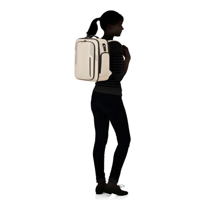 Samsonite Glazed Underseat Backpack S - 25 liter - 40x30x20 cm - 15.6" laptopvak sandstone