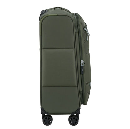 Samsonite Gotwist Handbagage Spinner 55 cm - Uitbreidbaar 42/48 liter - 55x40x23/25 cm - dark green