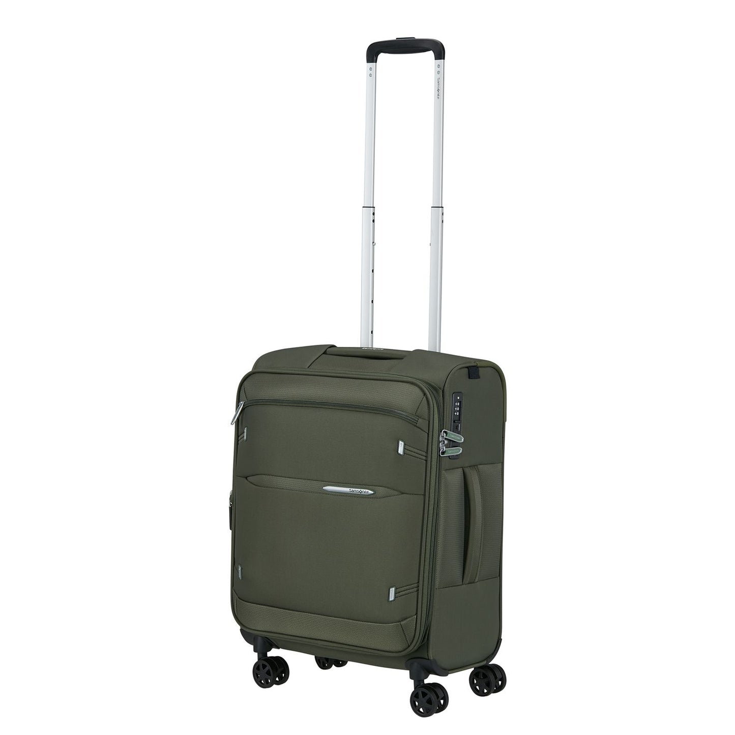 Samsonite Gotwist Handbagage Spinner 55 cm - Uitbreidbaar 42/48 liter - 55x40x23/25 cm - dark green