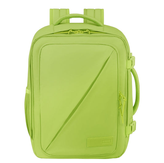 American Tourister Take2Cabin Casual Backpack Mainstream Puff hyper lime