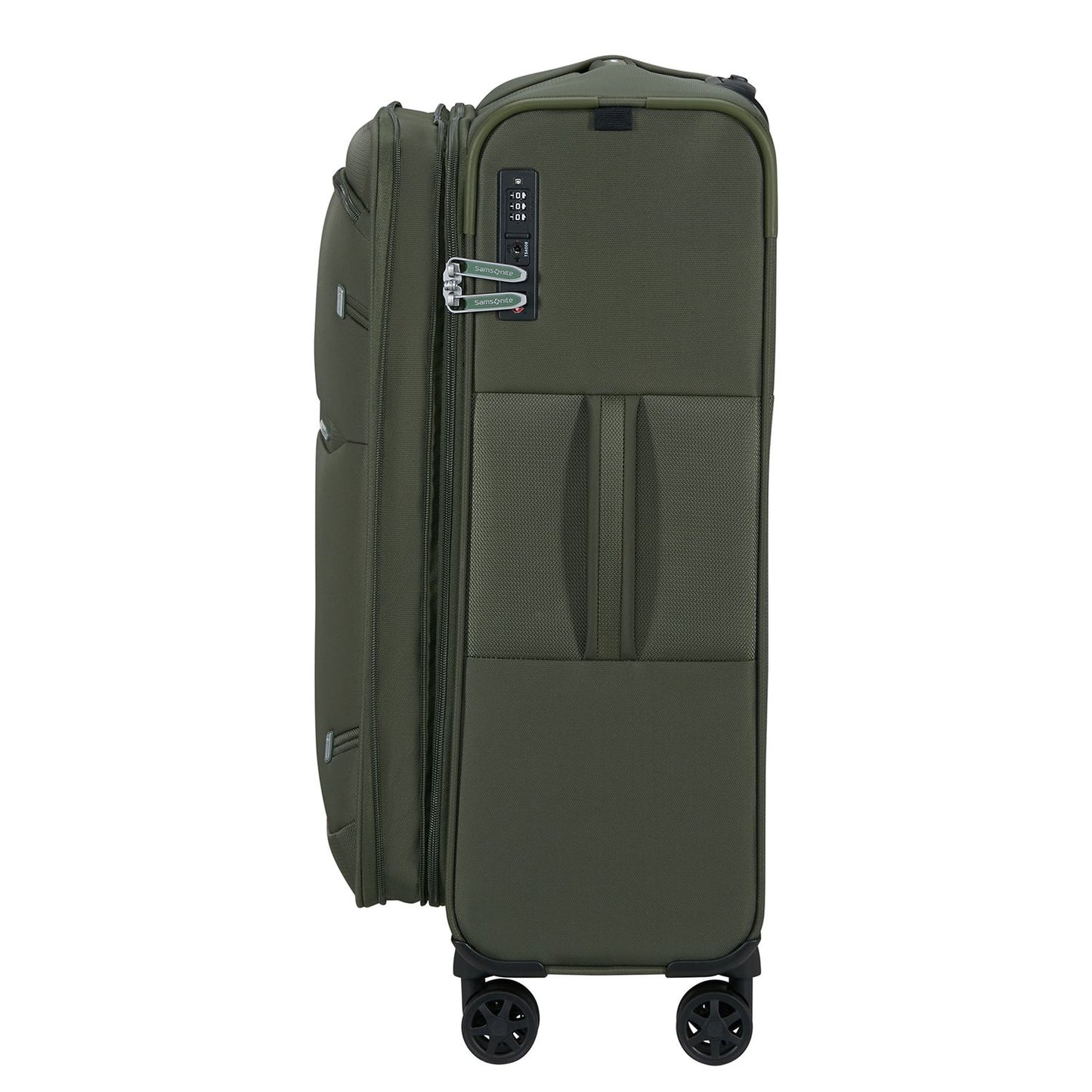 Samsonite Gotwist Spinner 68 cm - Uitbreidbaar 71/79 liter - 68x43x29/32 cm - dark green