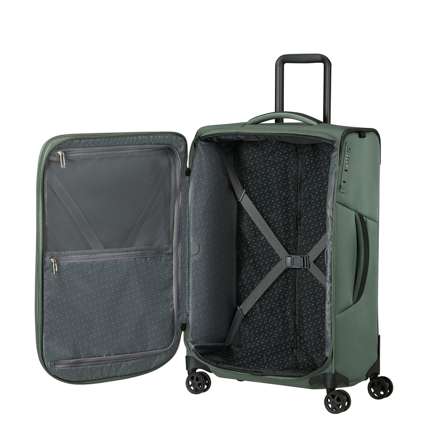 Samsonite Respark Spinner 67 cm Expandable light sage