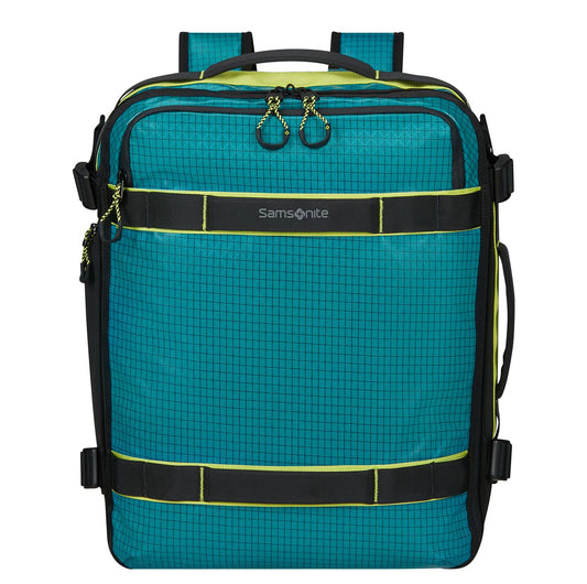 Samsonite Outtrax Underseat Backpack M - 34 liter - 45x36x20 cm - 17.3" laptopvak - deep teal