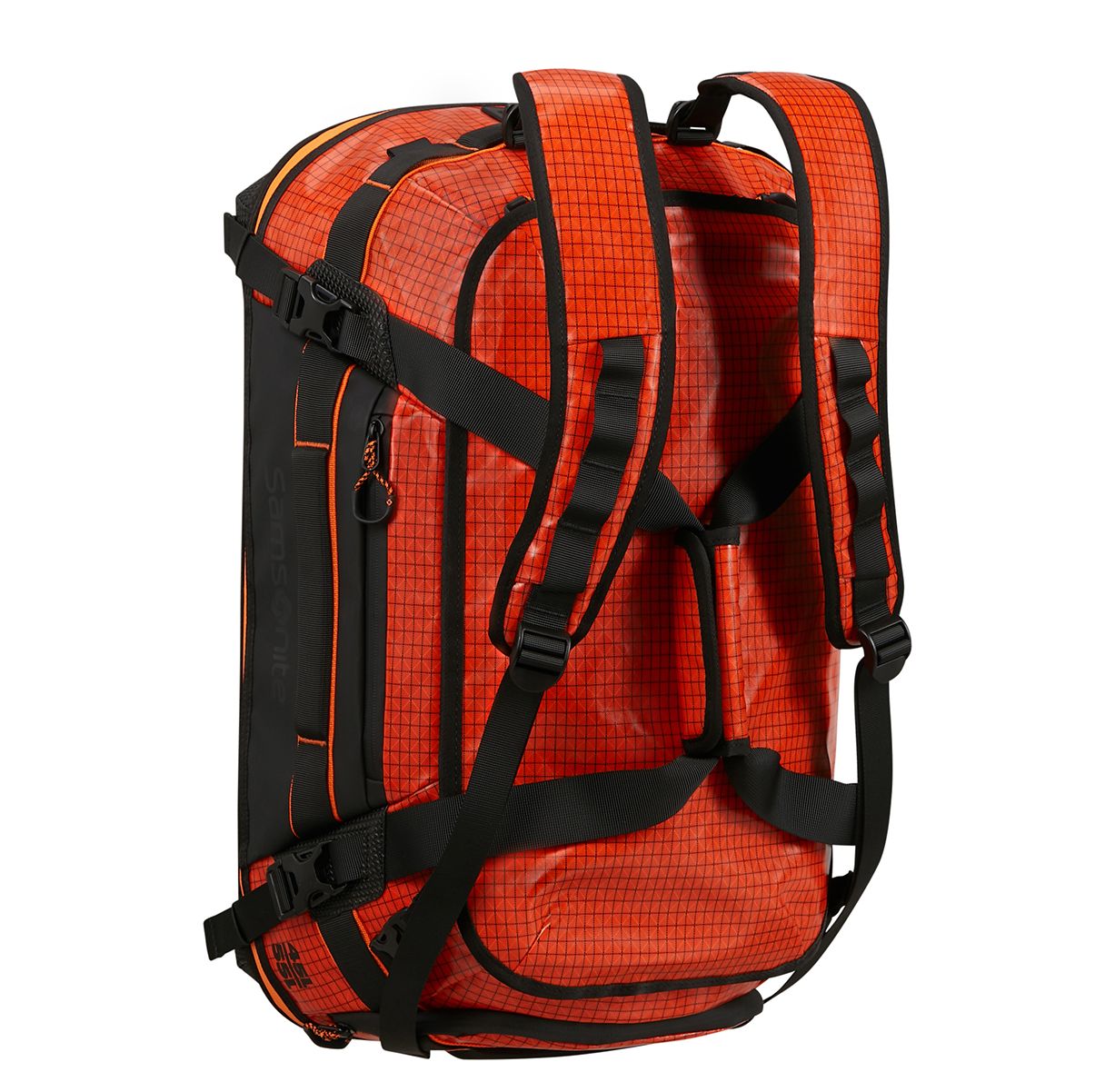 Samsonite Outtrax Duffle S - Uitbreidbaar 45/55 liter - 26/30x55x34 cm - tangerine red