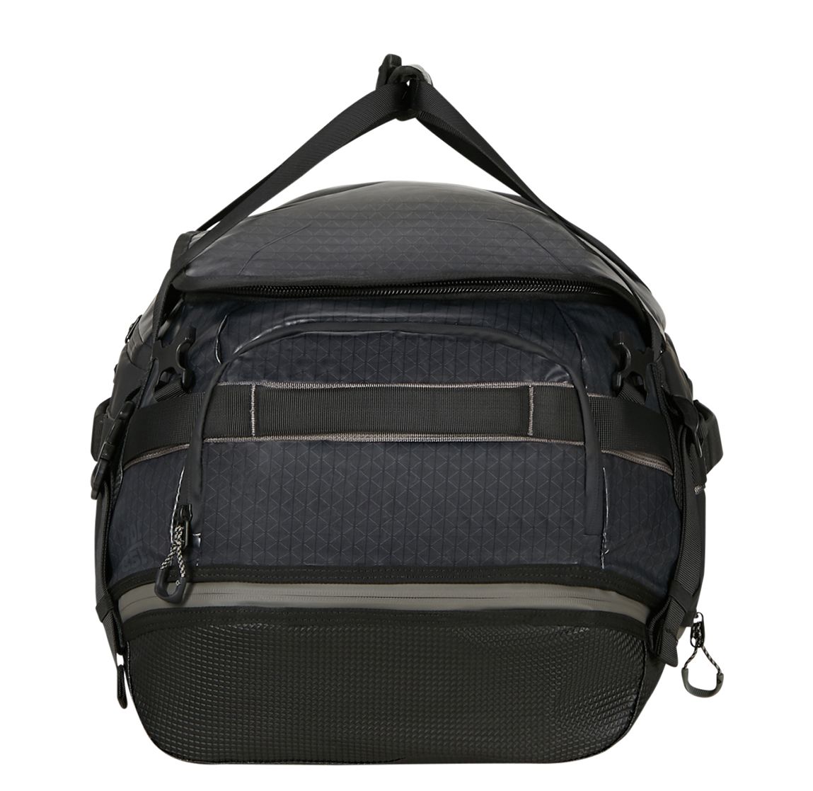 Samsonite Outtrax Duffle M - Uitbreidbaar 70/85 liter - 30/34x64x36 cm - slate black