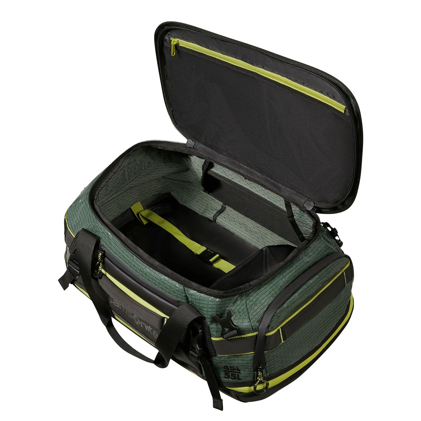 Samsonite Outtrax Duffle S - Uitbreidbaar 45/55 liter - 26/30x55x34 cm - forest green