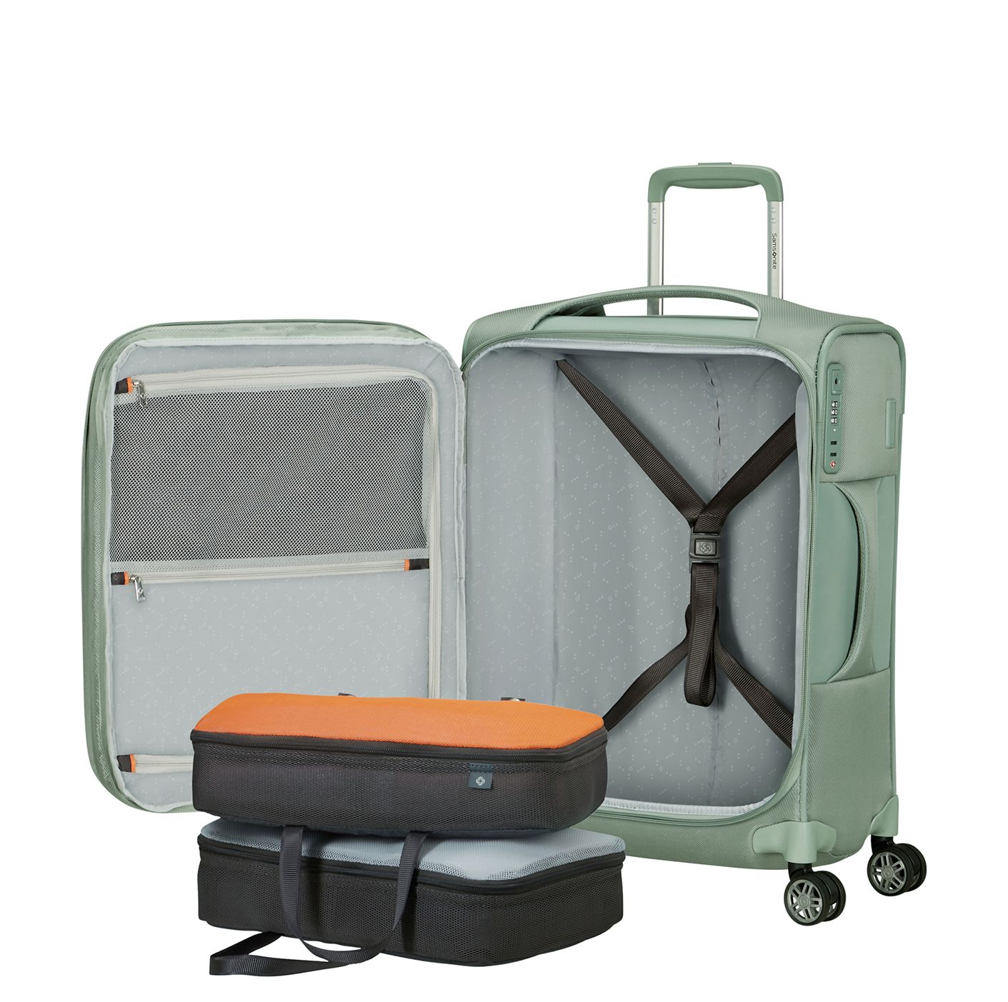 Samsonite Re-Lite Spinner 55/20 cm Expandable sage
