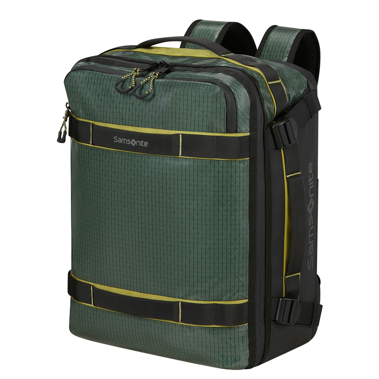 Samsonite Outtrax Underseat Backpack M - 34 liter - 45x36x20 cm - 17.3" laptopvak - forest green
