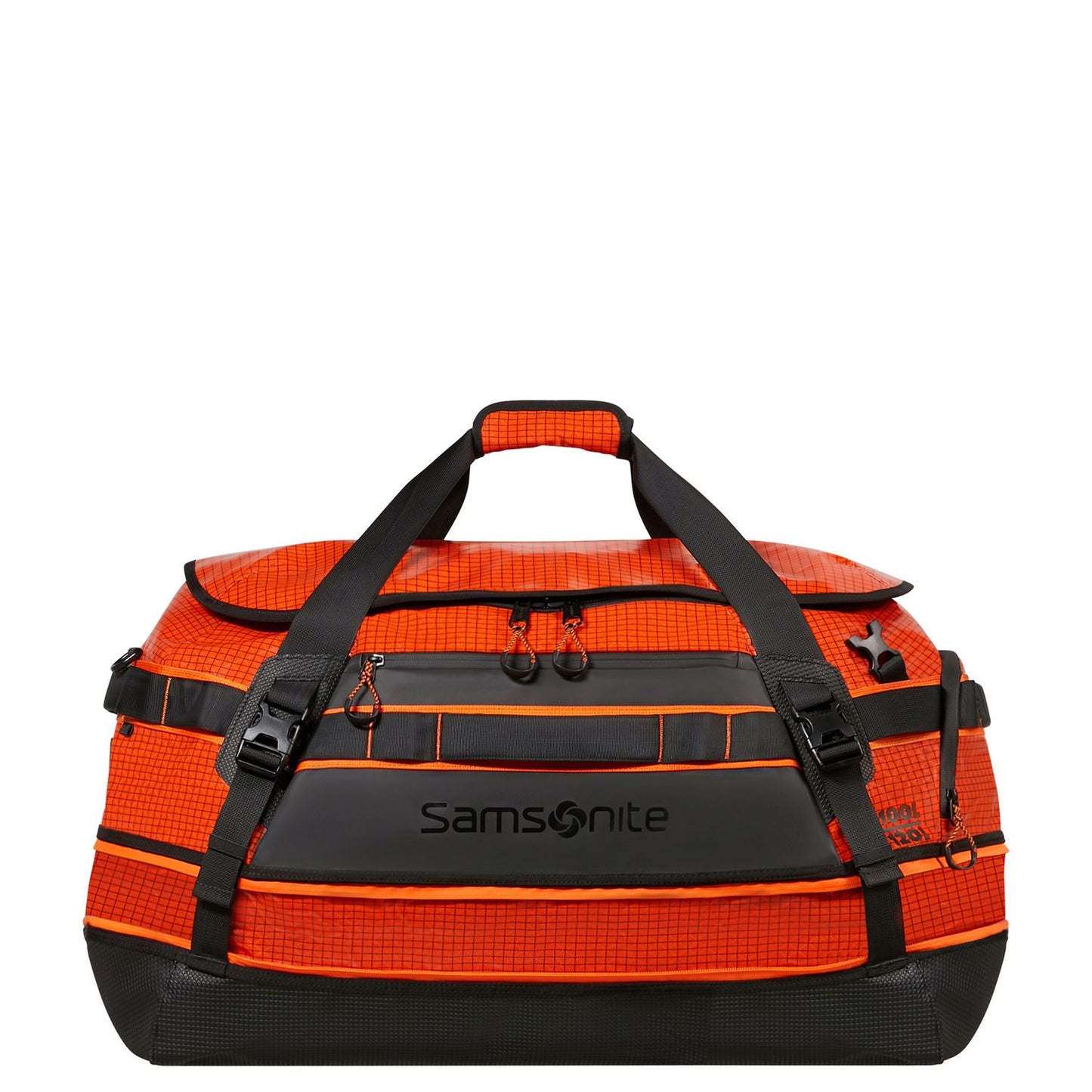 Samsonite Outtrax Duffle L - Uitbreidbaar 100/120 liter - 33/38x69x43 cm - tangerine red