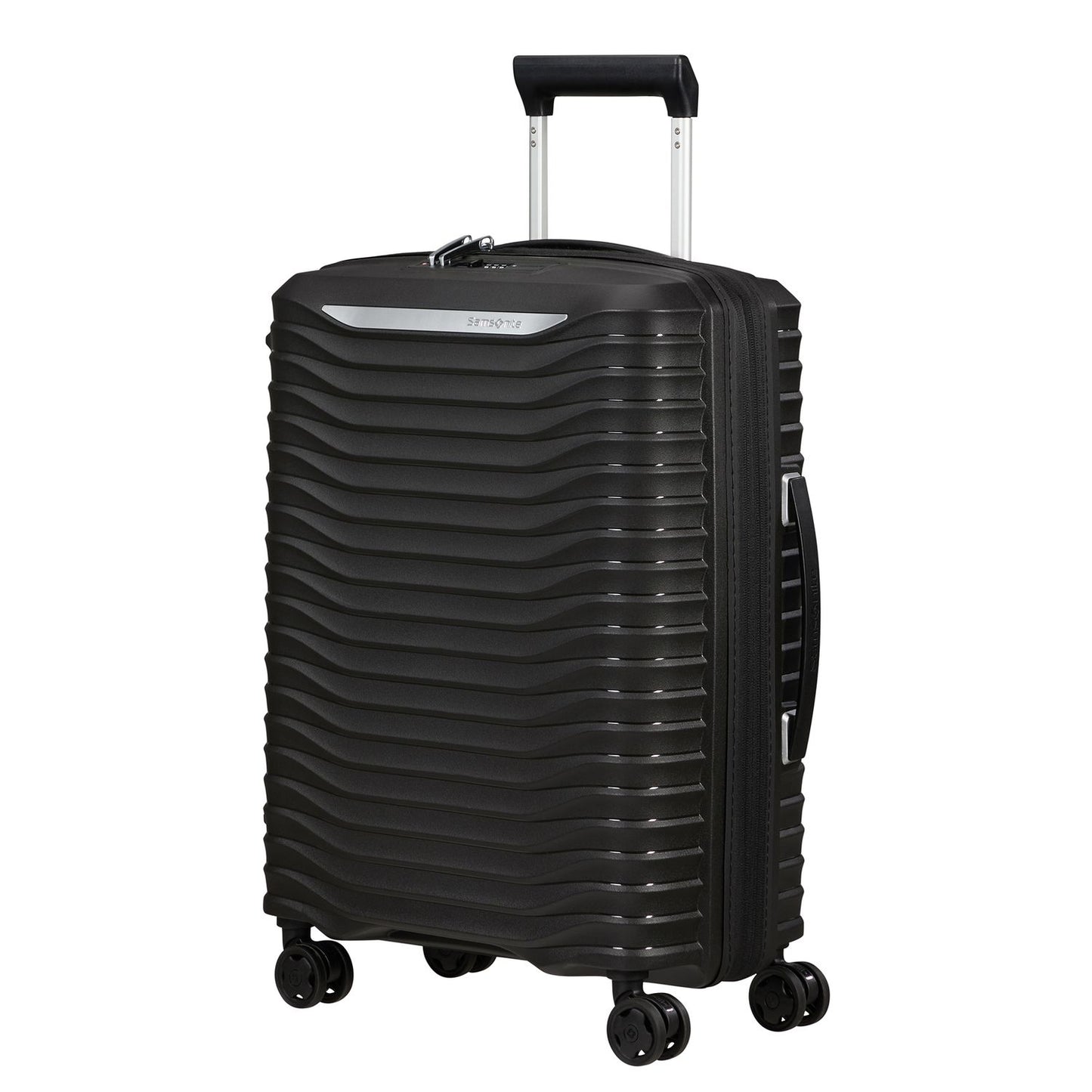 Samsonite Upscape Handbagage Spinner 55 cm - Uitbreidbaar 39/45 liter - 55x40x20/23 cm - black