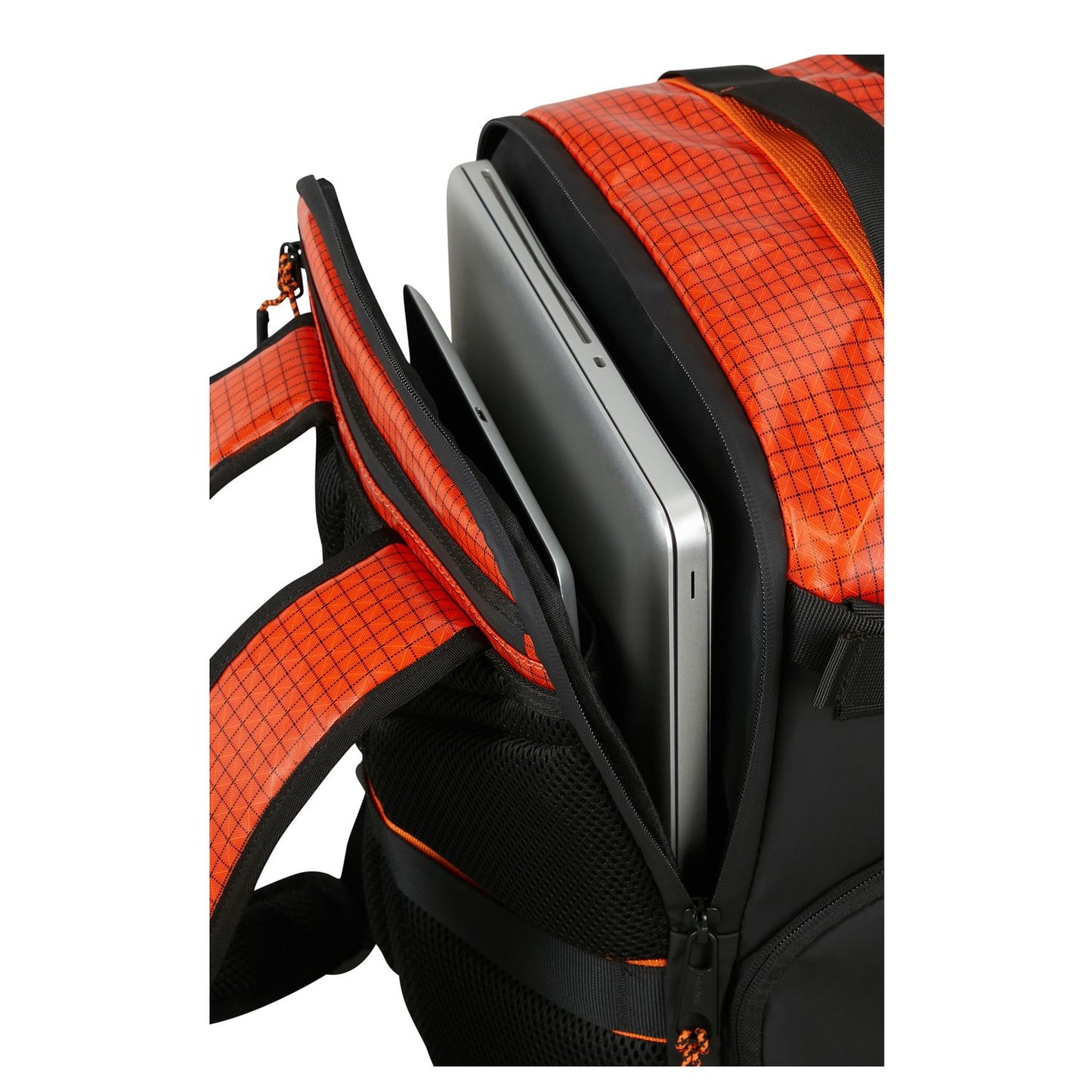 Samsonite Outtrax Underseat Backpack M - 34 liter - 45x36x20 cm - 17.3" laptopvak - tangerine red