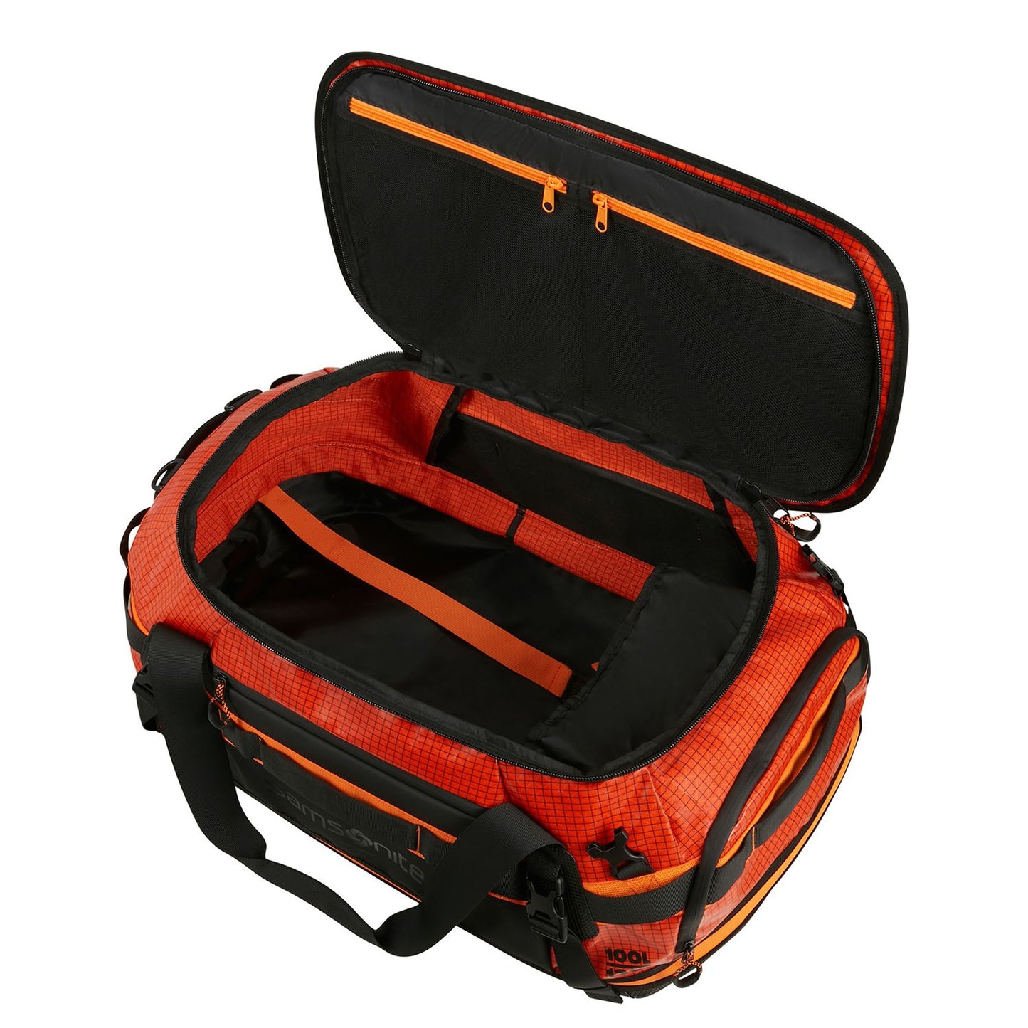 Samsonite Outtrax Duffle L - Uitbreidbaar 100/120 liter - 33/38x69x43 cm - tangerine red