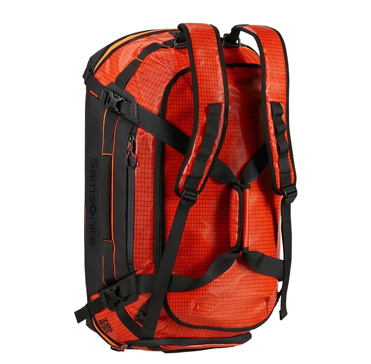 Samsonite Outtrax Duffle M - Uitbreidbaar 70/85 liter - 30/34x64x36 cm - tangerine red
