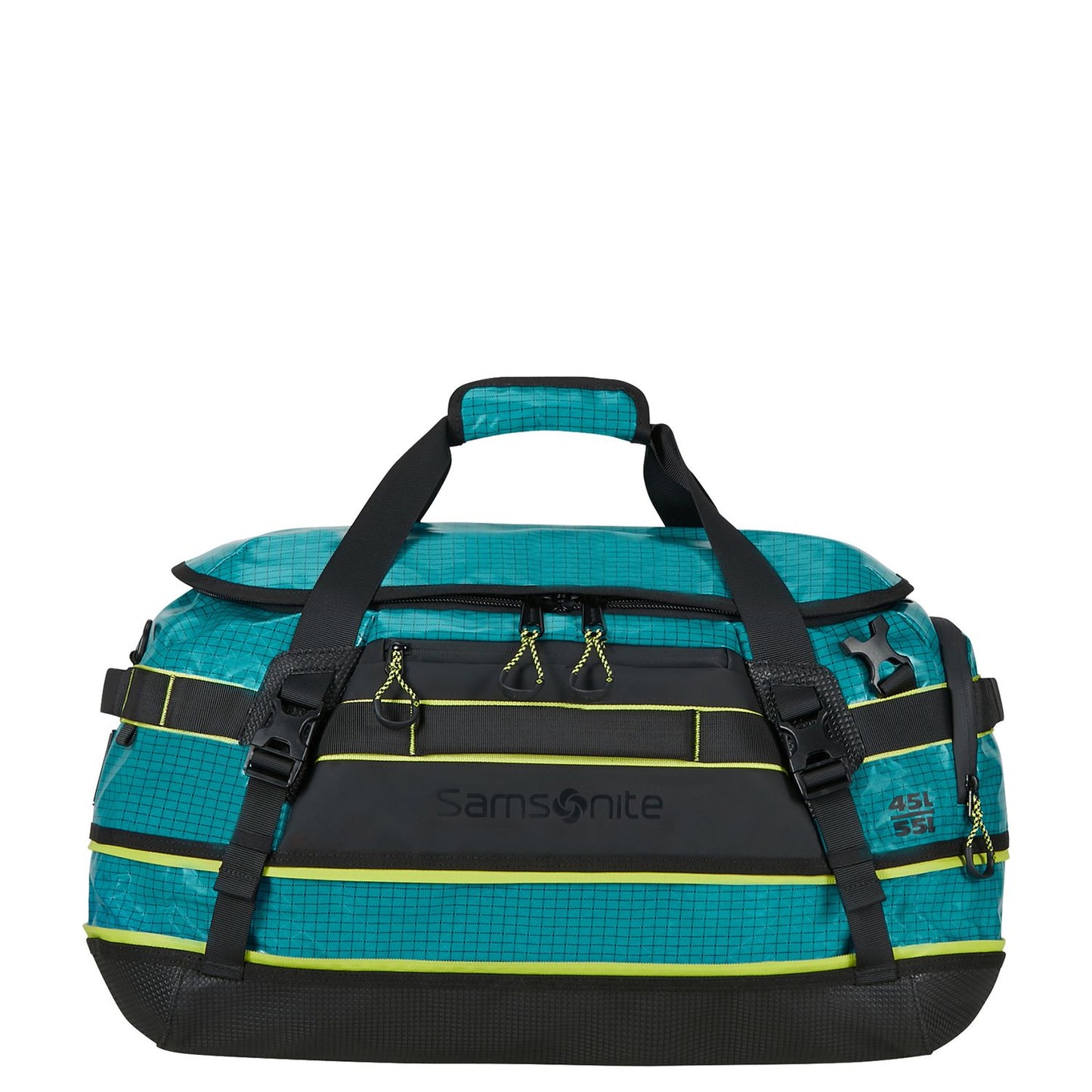 Samsonite Outtrax Duffle S - Uitbreidbaar 45/55 liter - 26/30x55x34 cm - deep teal