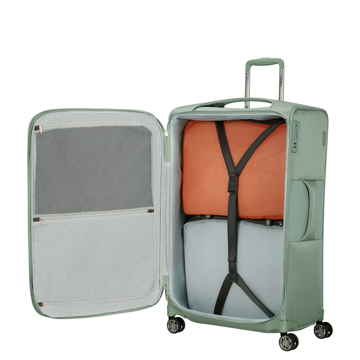Samsonite Re-Lite Spinner 78 cm Expandable sage