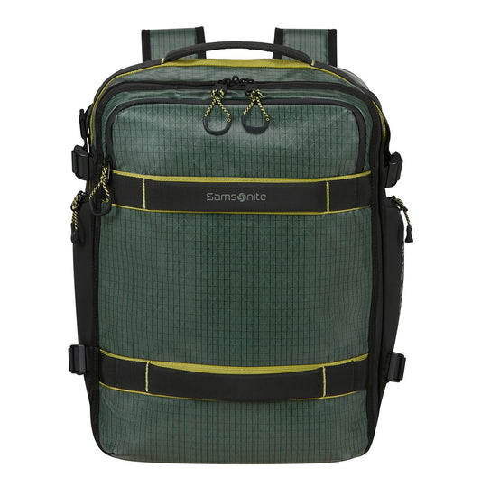 Samsonite Outtrax Underseat Backpack S - 29 liter - 40x30x20 cm - 15.6" laptopvak - forest green