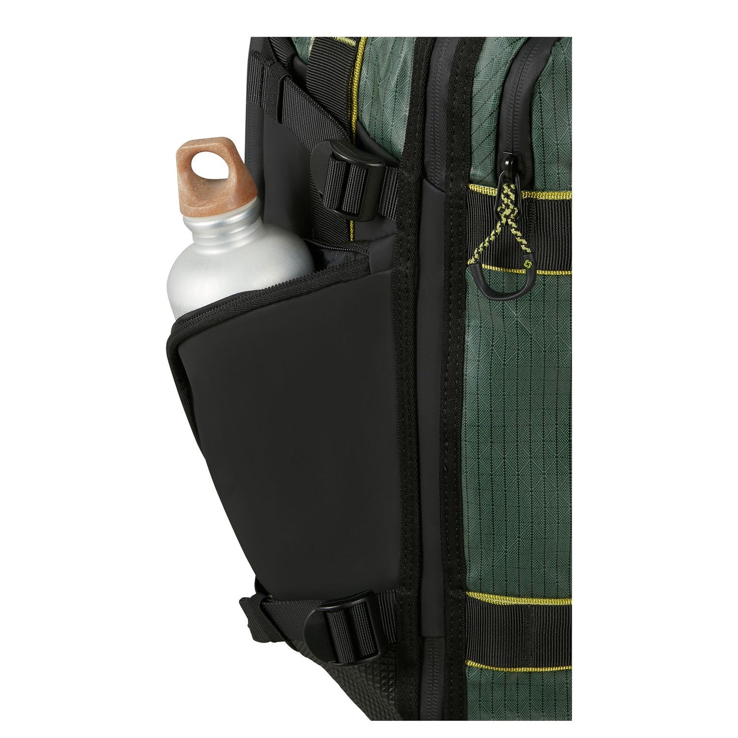 Samsonite Outtrax Underseat Backpack M - 34 liter - 45x36x20 cm - 17.3" laptopvak - forest green
