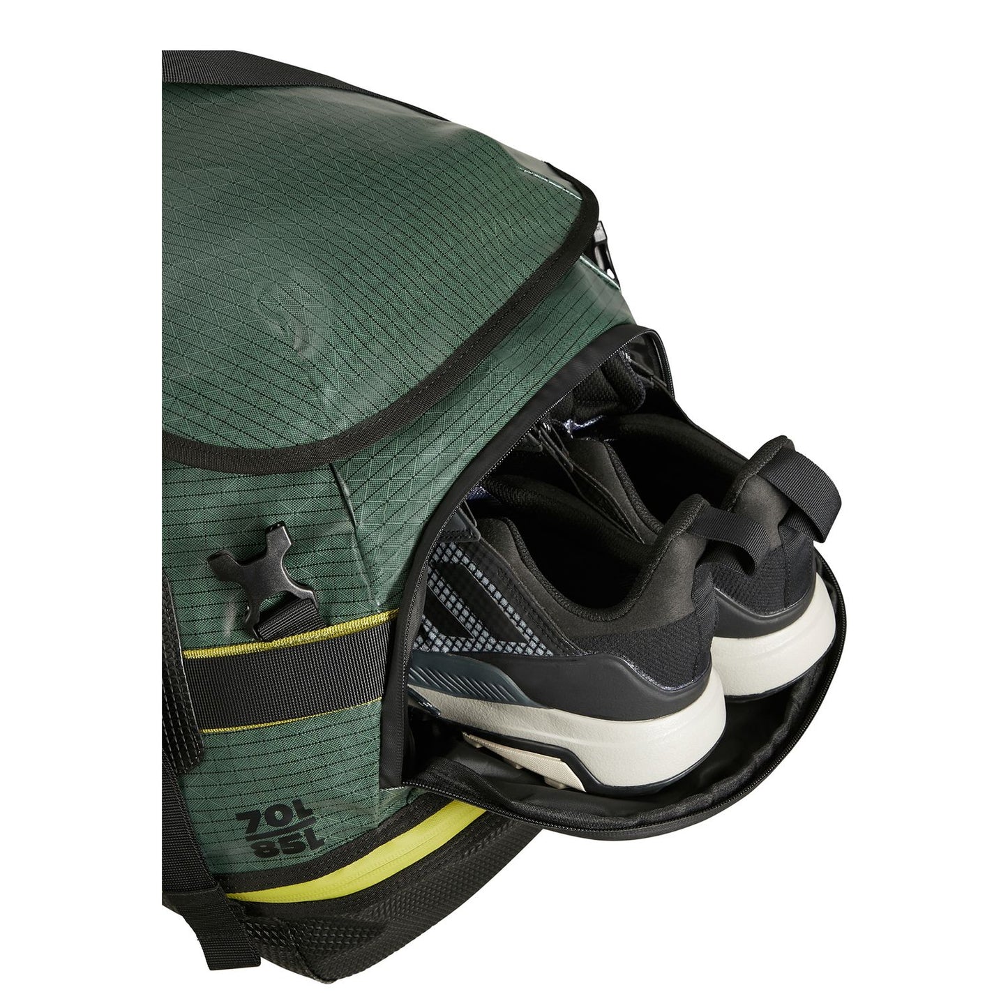 Samsonite Outtrax Duffle M - Uitbreidbaar 70/85 liter - 30/34x64x36 cm - forest green