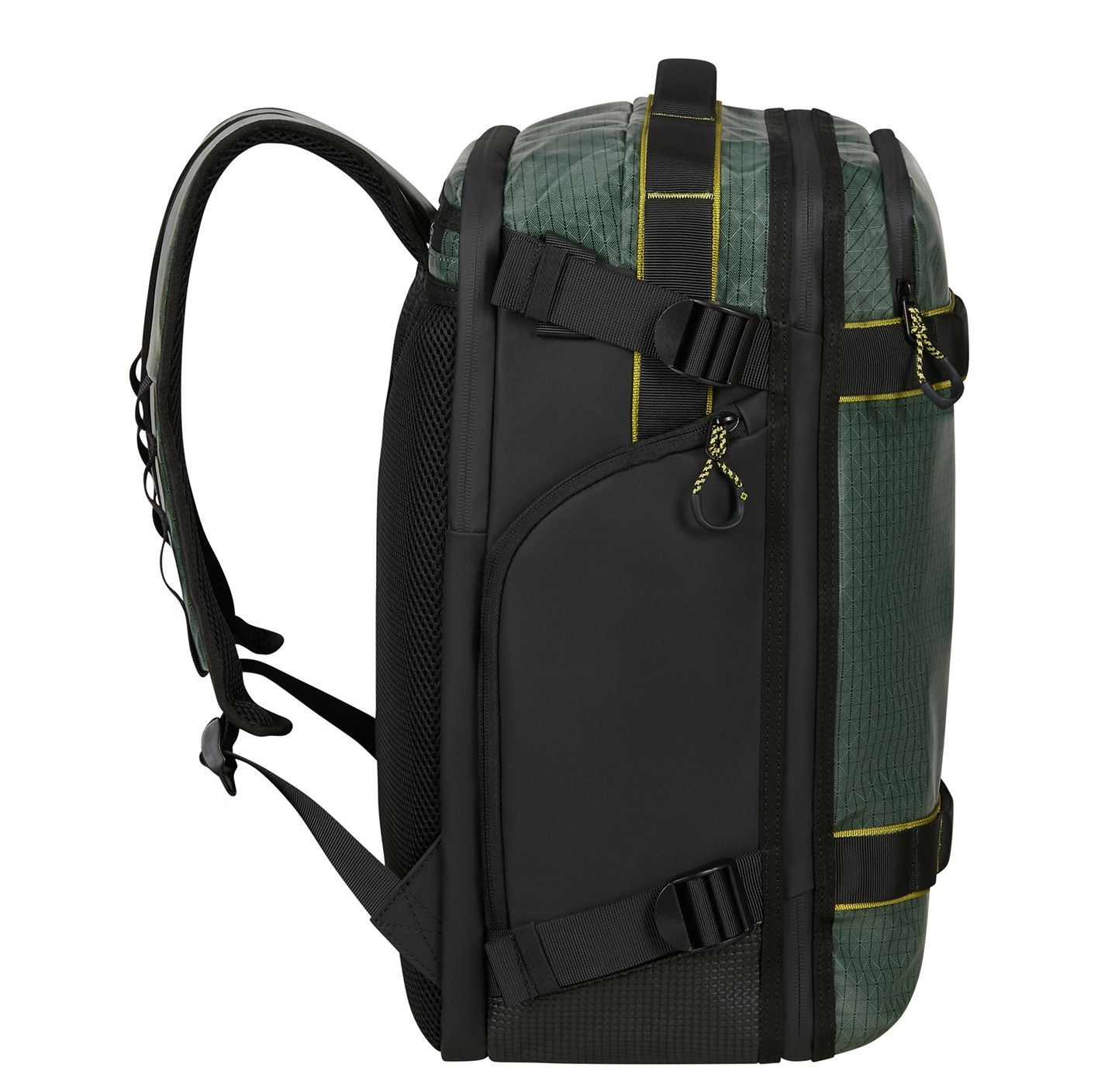 Samsonite Outtrax Underseat Backpack M - 34 liter - 45x36x20 cm - 17.3" laptopvak - forest green