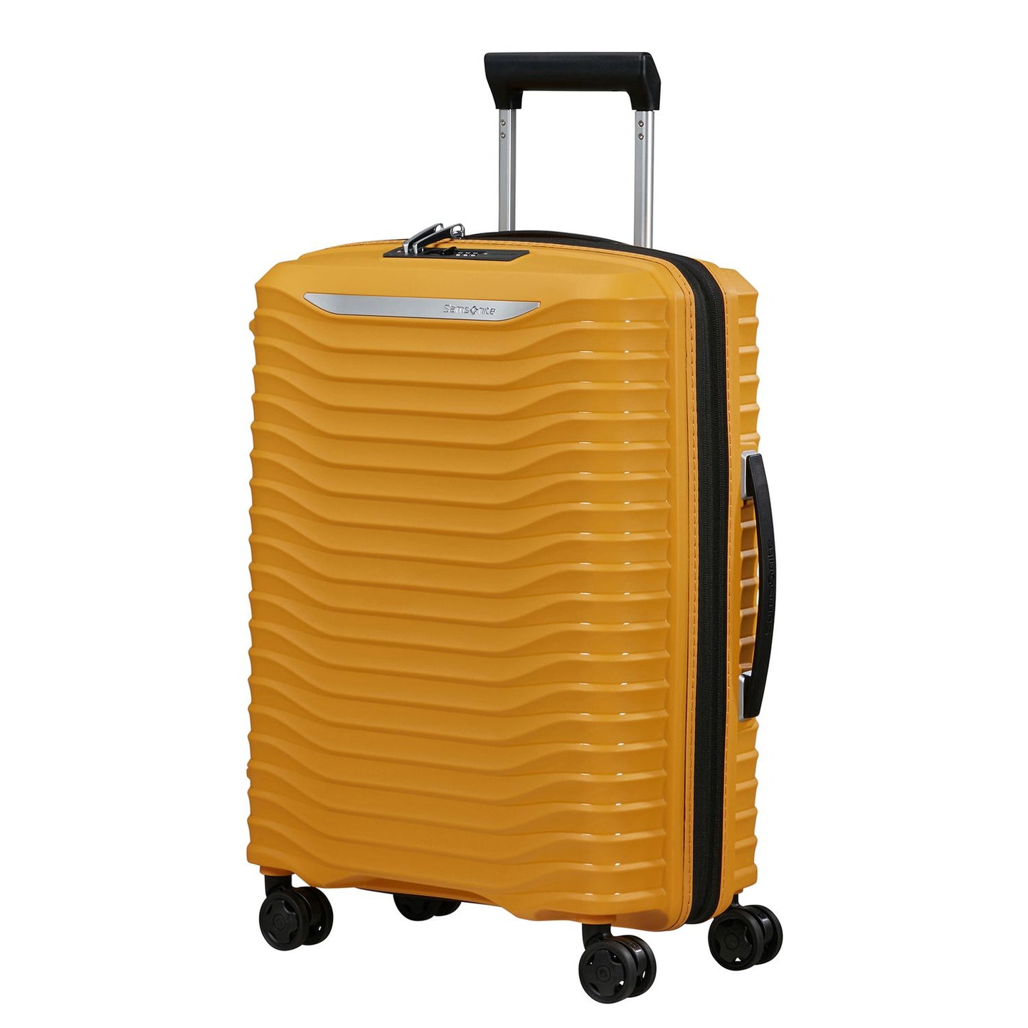 Samsonite Upscape Handbagage Spinner 55 cm - Uitbreidbaar 39/45 liter - 55x40x20/23 cm - yellow