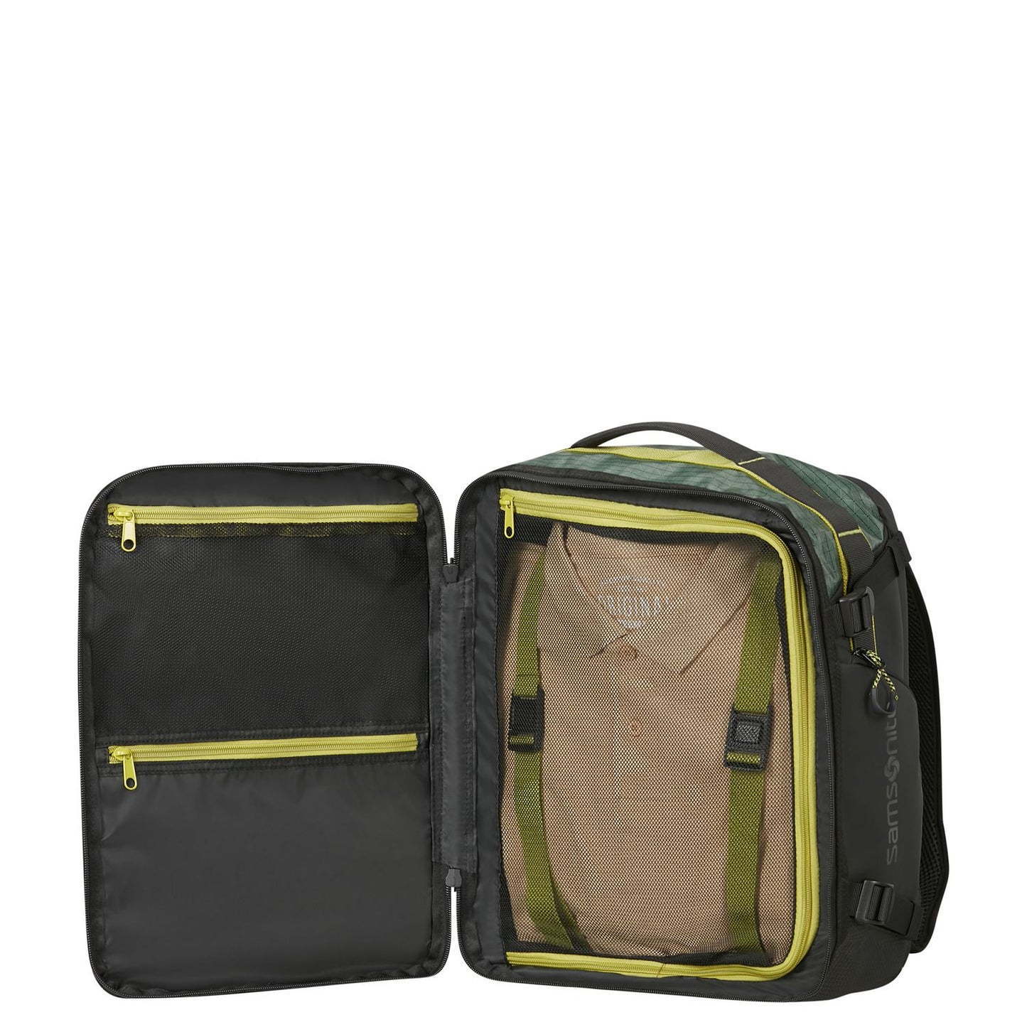 Samsonite Outtrax Underseat Backpack S - 29 liter - 40x30x20 cm - 15.6" laptopvak - forest green