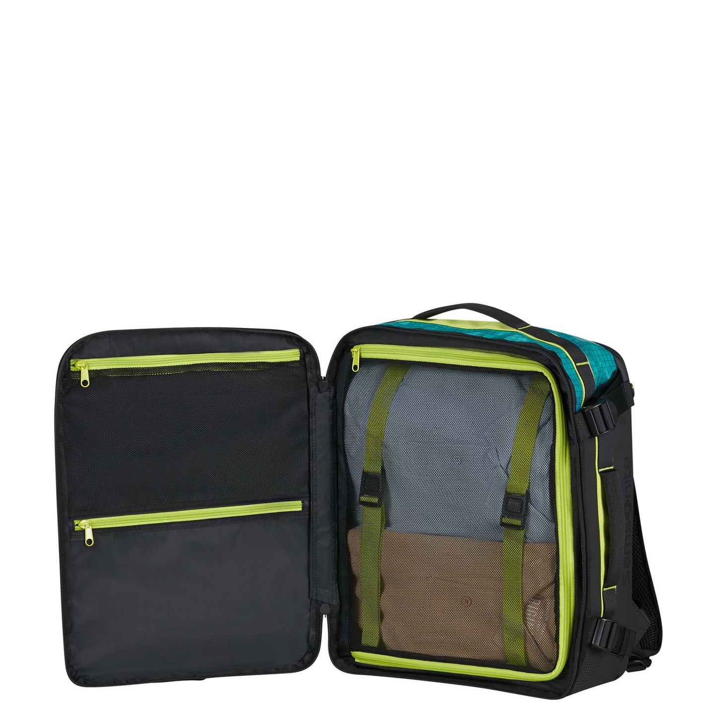 Samsonite Outtrax Underseat Backpack M - 34 liter - 45x36x20 cm - 17.3" laptopvak - deep teal