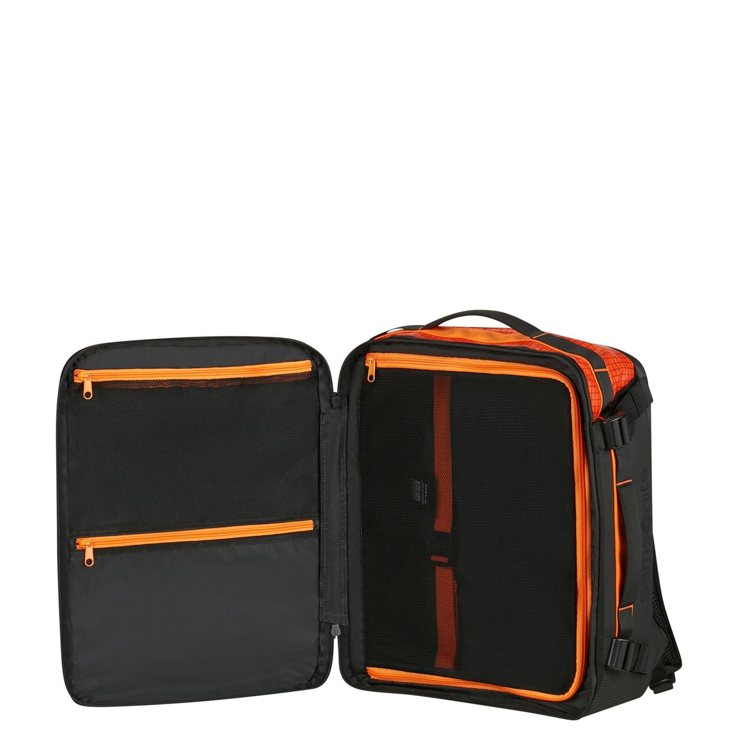 Samsonite Outtrax Underseat Backpack M - 34 liter - 45x36x20 cm - 17.3" laptopvak - tangerine red