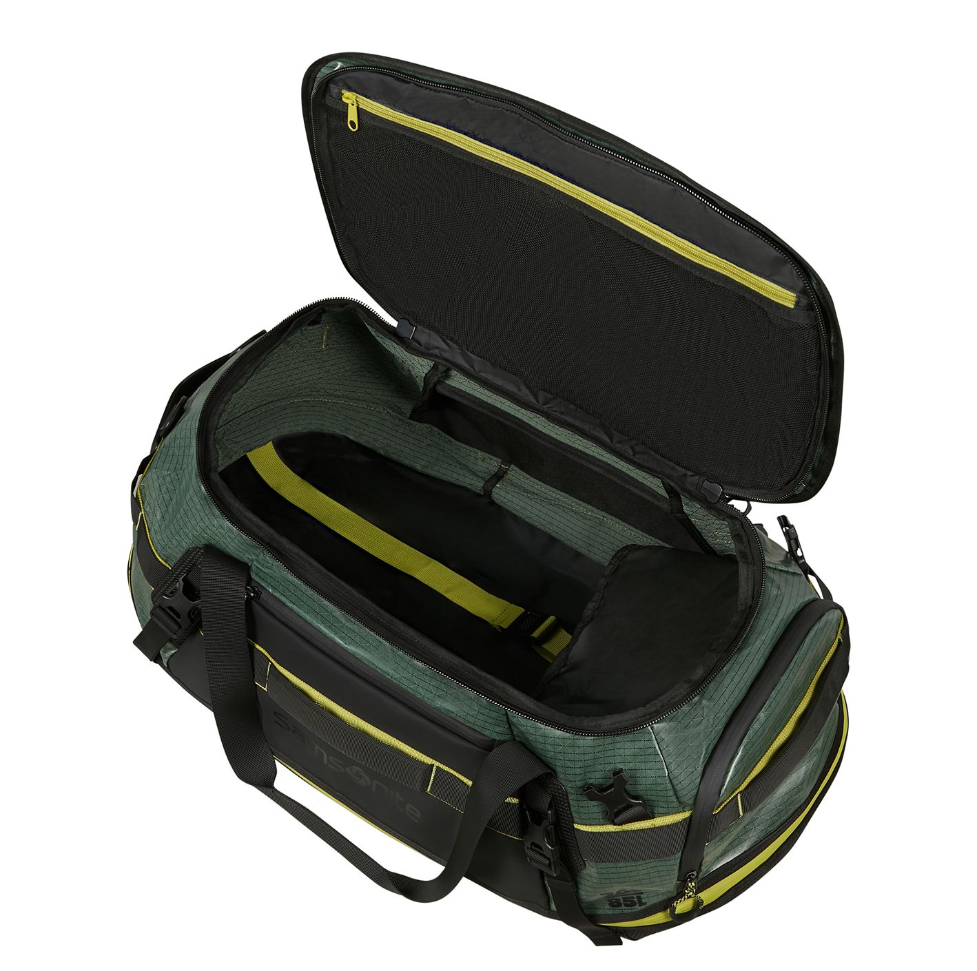 Samsonite Outtrax Duffle M - Uitbreidbaar 70/85 liter - 30/34x64x36 cm - forest green