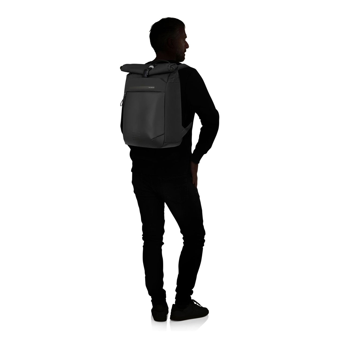Samsonite Moderny Rolltop Backpack 15.6" black
