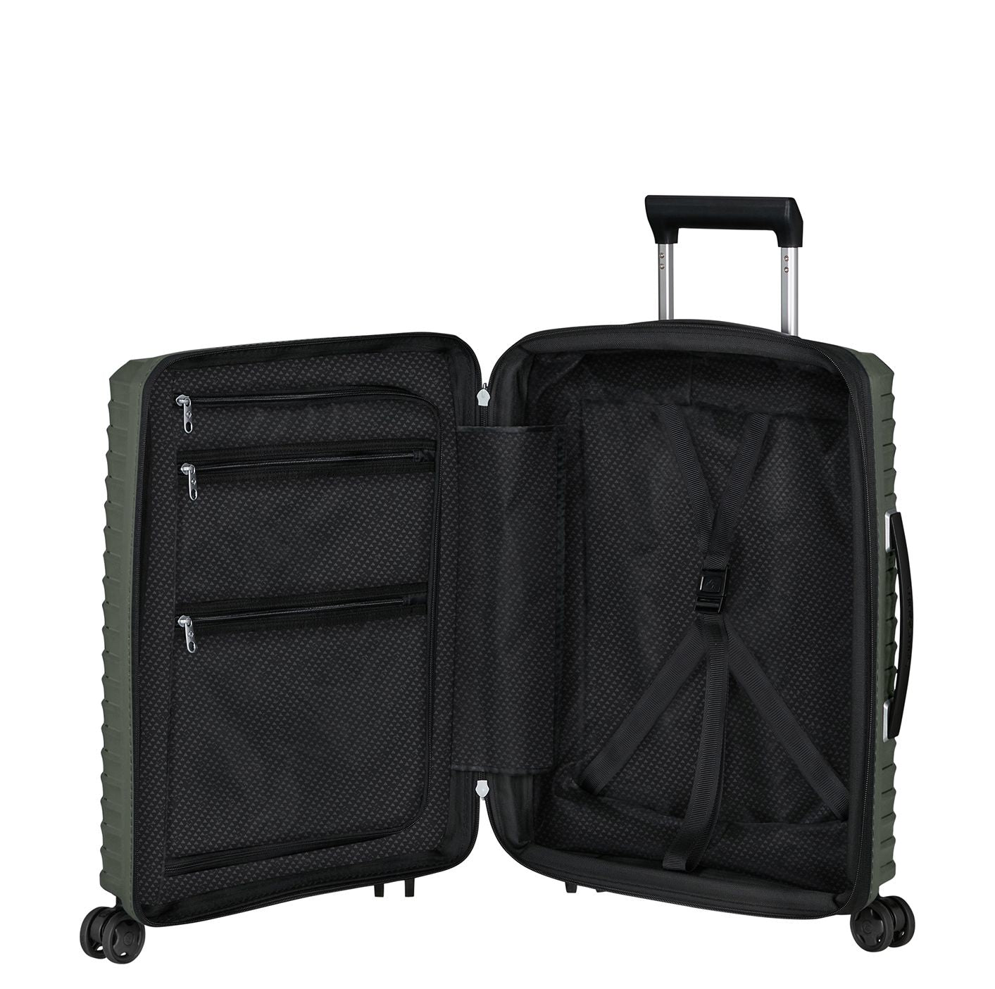 Samsonite Upscape Handbagage Spinner 55 cm - Uitbreidbaar 39/45 liter - 55x40x20/23 cm - climbing ivy