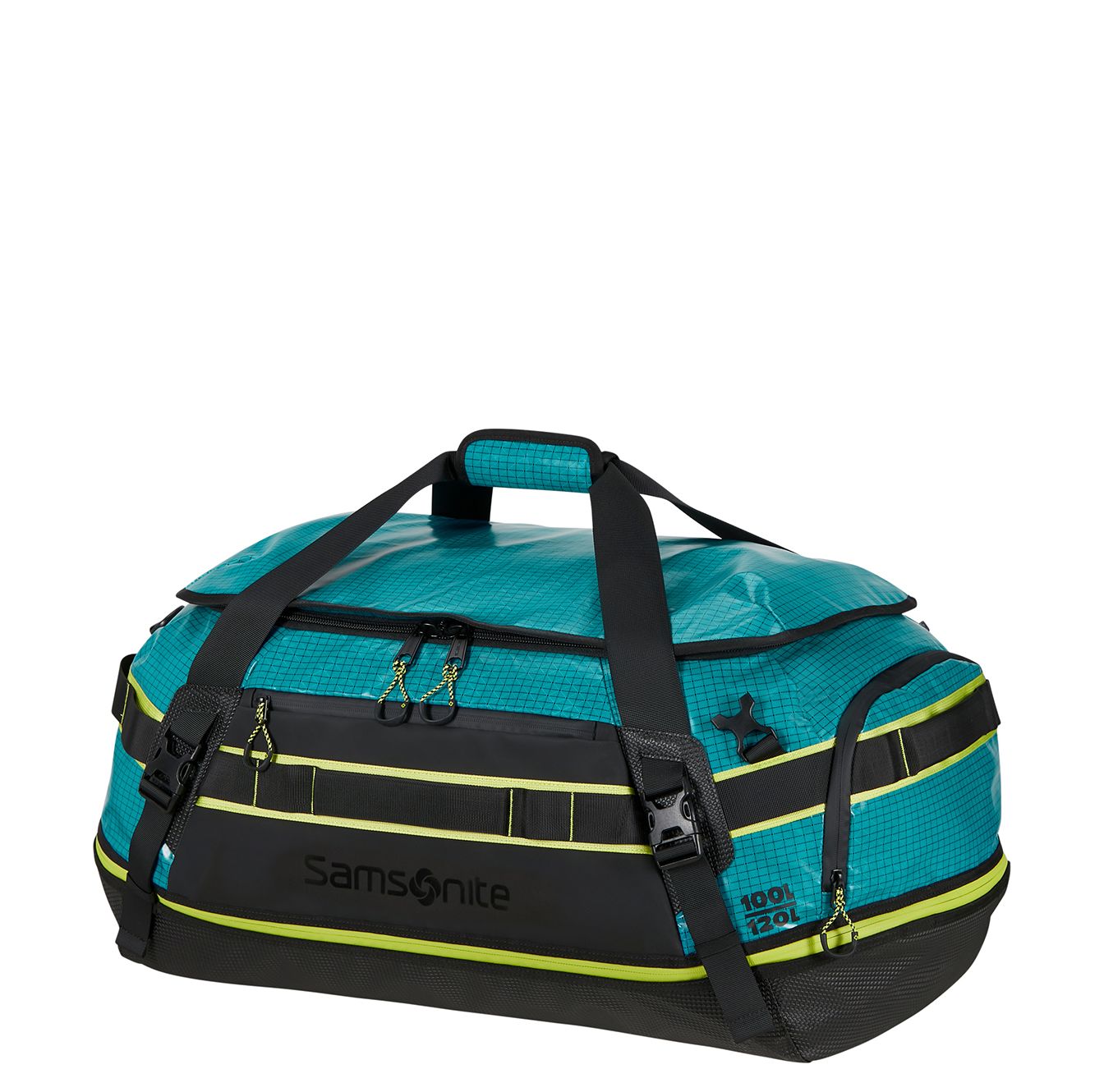 Samsonite Outtrax Duffle L - Uitbreidbaar 100/120 liter - 33/38x69x43 cm - deep teal