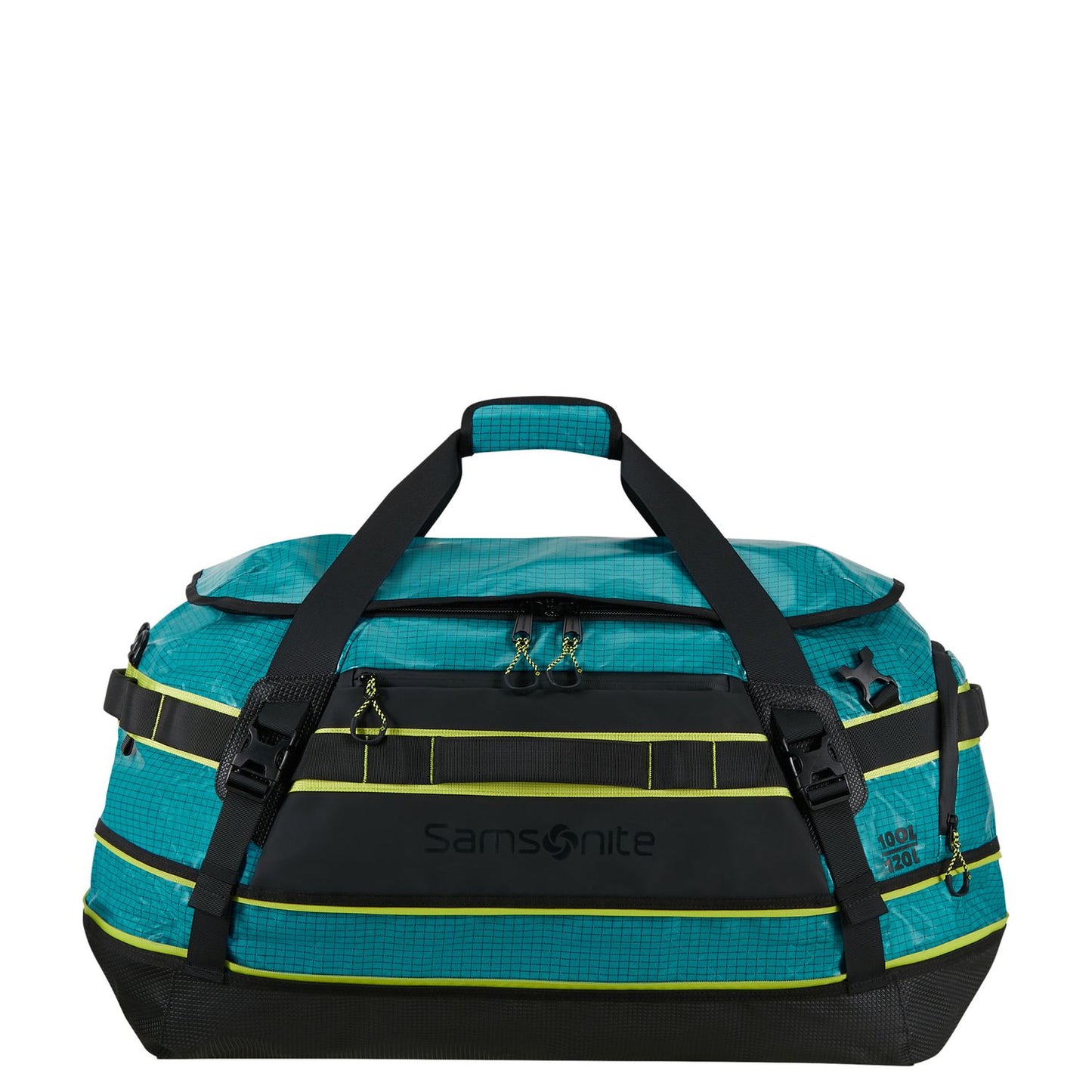 Samsonite Outtrax Duffle L - Uitbreidbaar 100/120 liter - 33/38x69x43 cm - deep teal