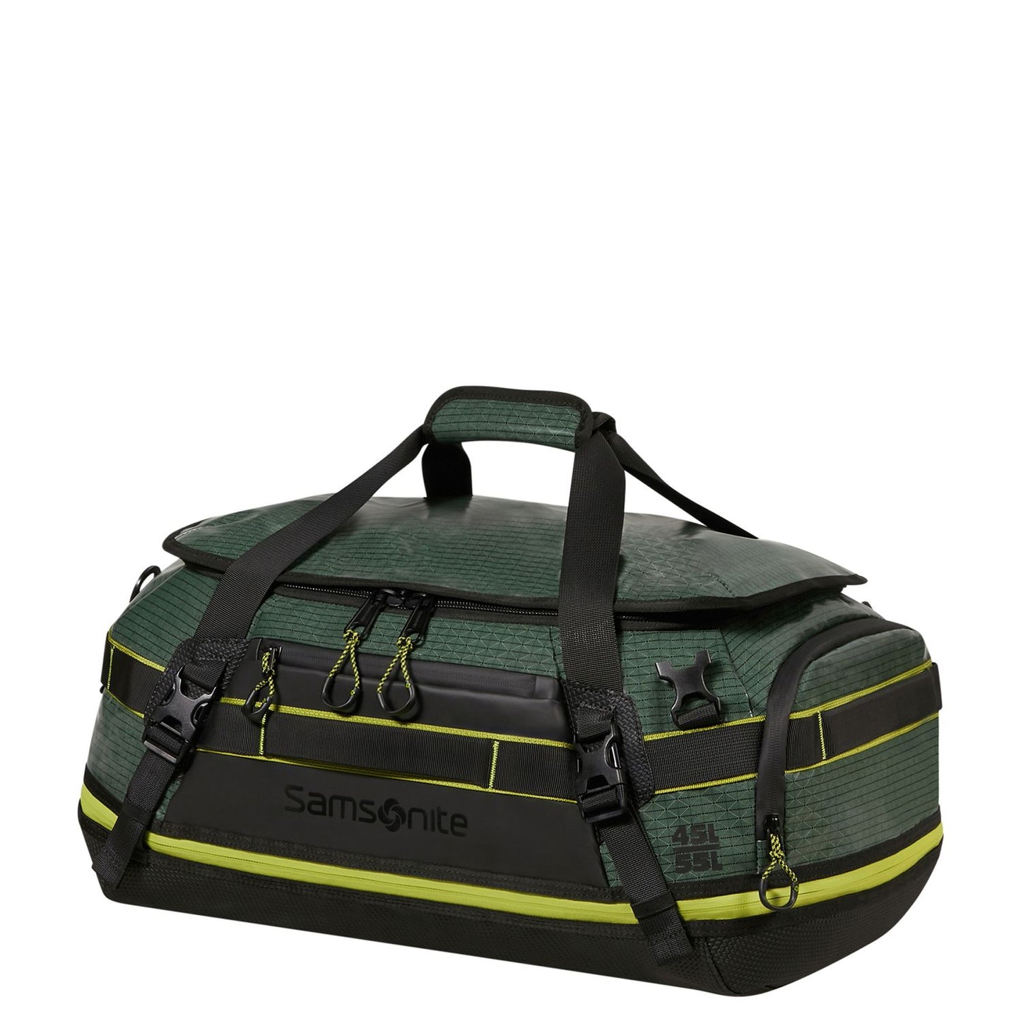 Samsonite Outtrax Duffle S - Uitbreidbaar 45/55 liter - 26/30x55x34 cm - forest green