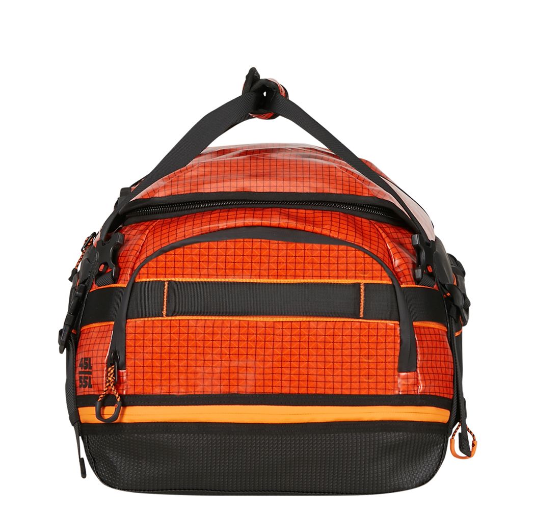 Samsonite Outtrax Duffle S - Uitbreidbaar 45/55 liter - 26/30x55x34 cm - tangerine red