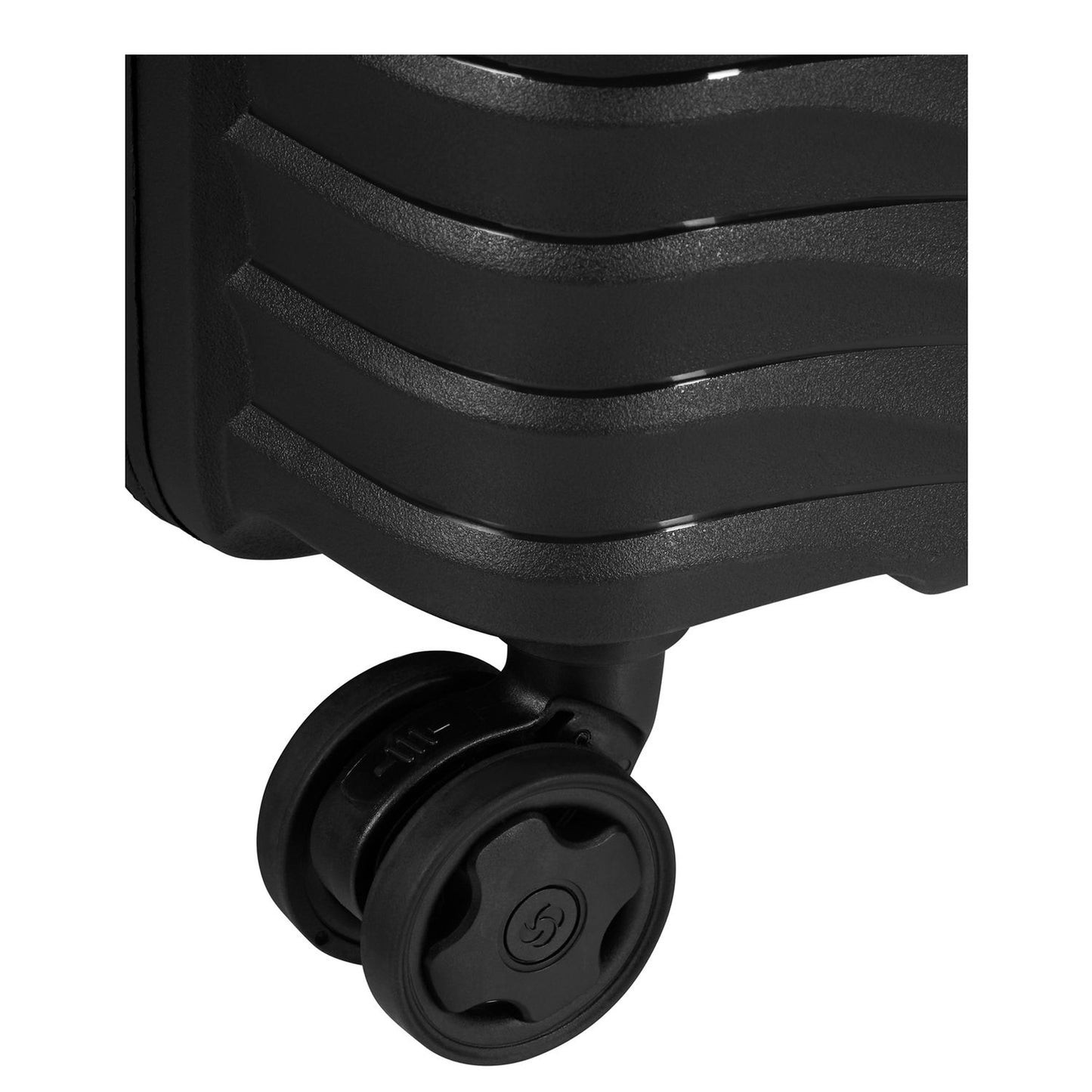 Samsonite Upscape Handbagage Spinner 55 cm - Uitbreidbaar 39/45 liter - 55x40x20/23 cm - black