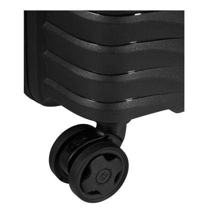 Samsonite Upscape Handbagage Spinner 55 cm - Uitbreidbaar 39/45 liter - 55x40x20/23 cm - black