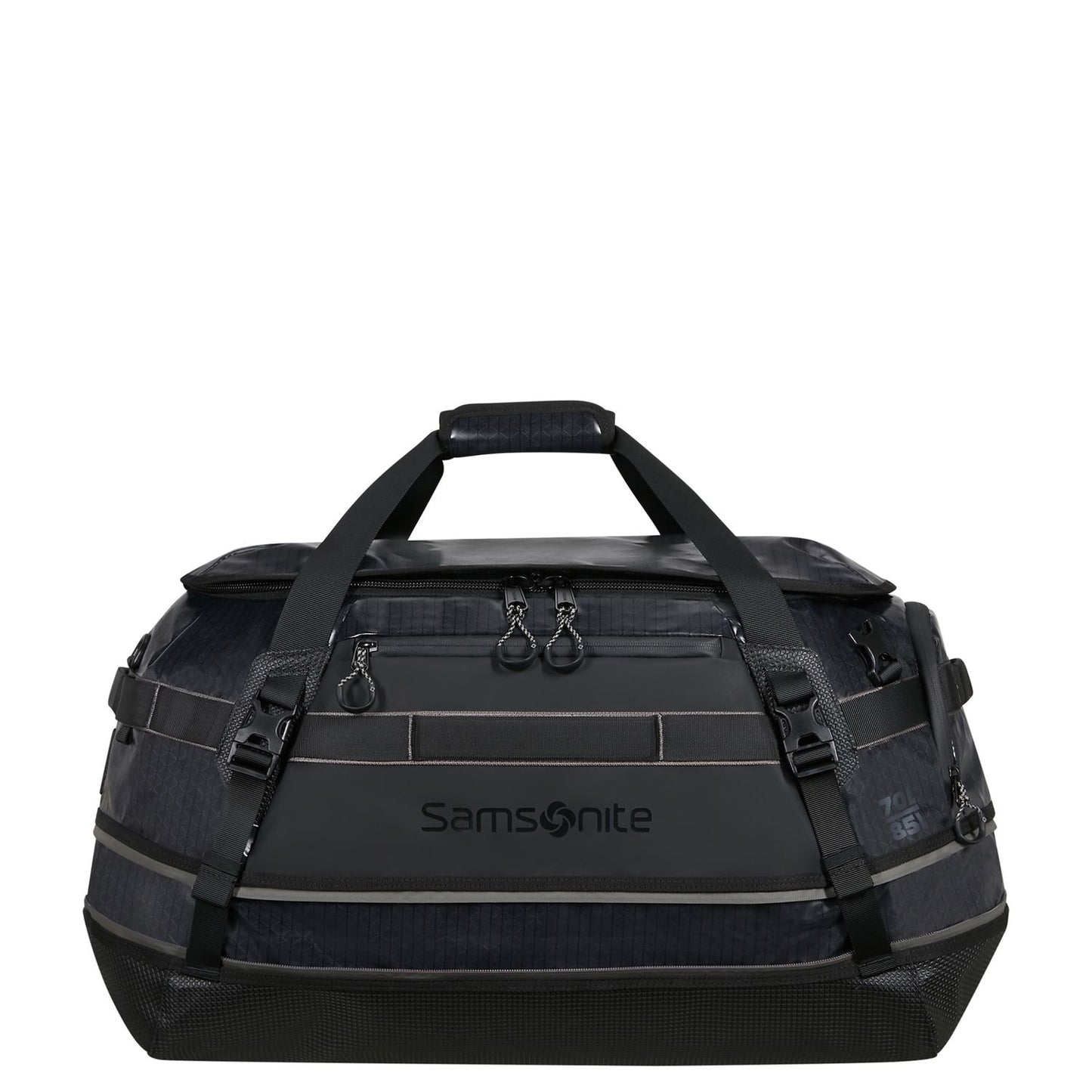 Samsonite Outtrax Duffle M - Uitbreidbaar 70/85 liter - 30/34x64x36 cm - slate black