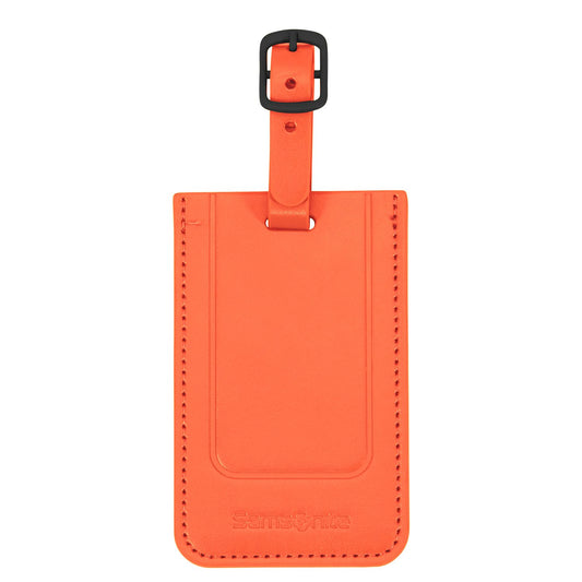 Samsonite TA Revolution Rectangle Luggage Tag X2 orange
