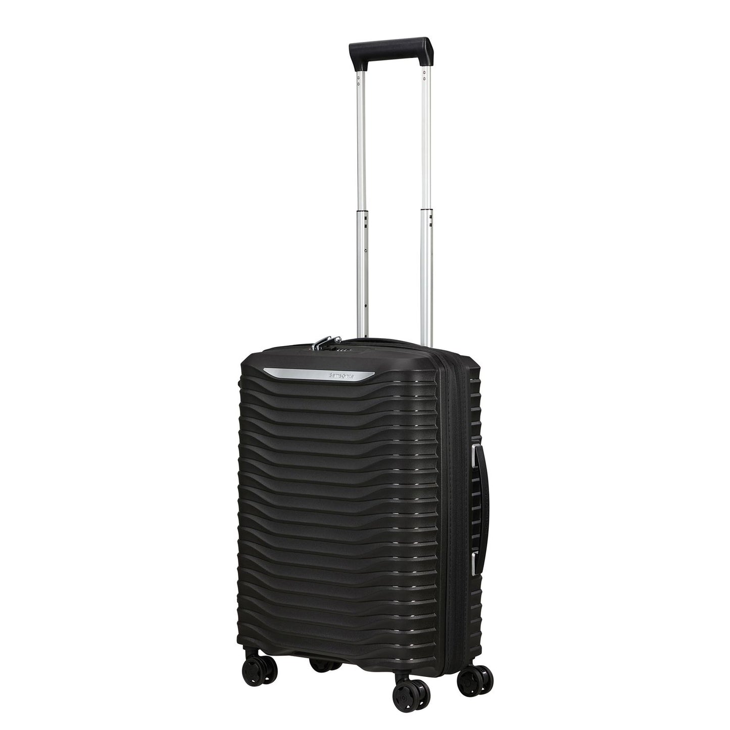 Samsonite Upscape Handbagage Spinner 55 cm - Uitbreidbaar 39/45 liter - 55x40x20/23 cm - black