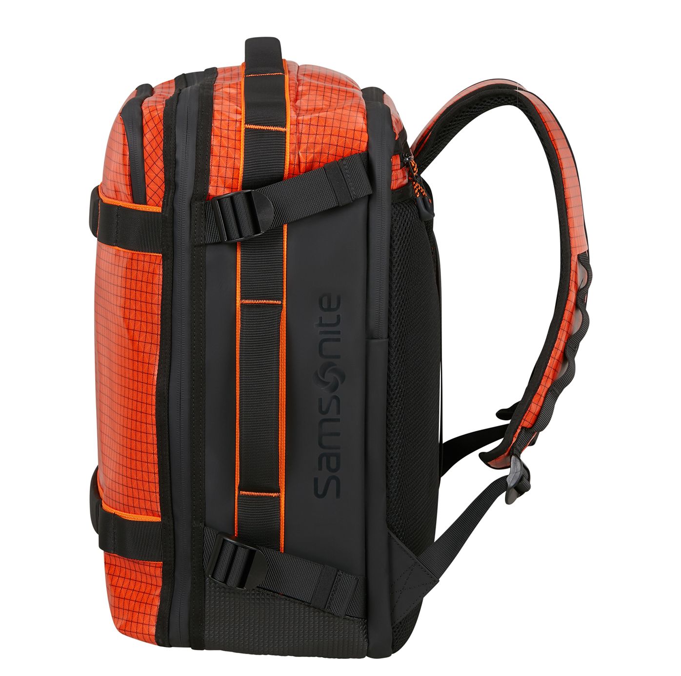 Samsonite Outtrax Underseat Backpack M - 34 liter - 45x36x20 cm - 17.3" laptopvak - tangerine red