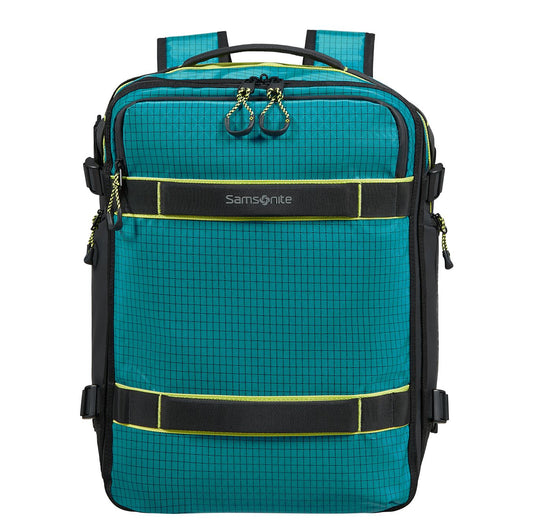 Samsonite Outtrax Underseat Backpack S - 29 liter - 40x30x20 cm - 15.6" laptopvak - deep teal