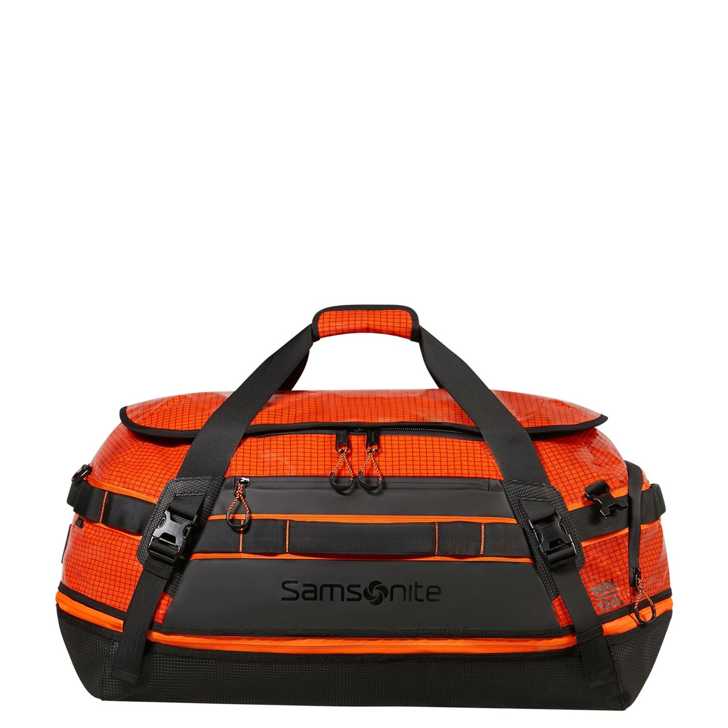 Samsonite Outtrax Duffle L - Uitbreidbaar 100/120 liter - 33/38x69x43 cm - tangerine red