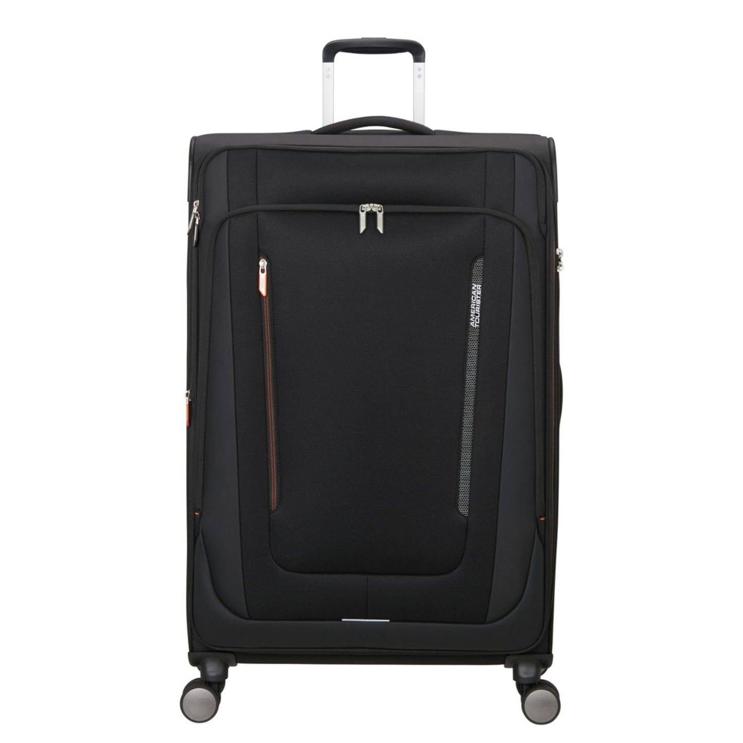 American Tourister Wanderlite Spinner L - Uitbreidbaar 108/123 liter - 79x48x31/34 cm - shadow black