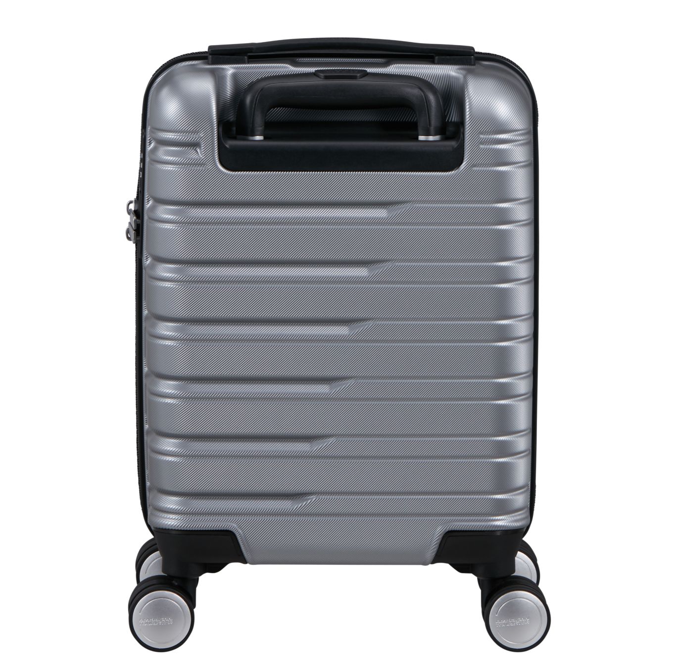 American Tourister Flashline Underseater Spinner 45 cm - Afneembare wielen - 20 liter - 45x30x20 cm - sky silver
